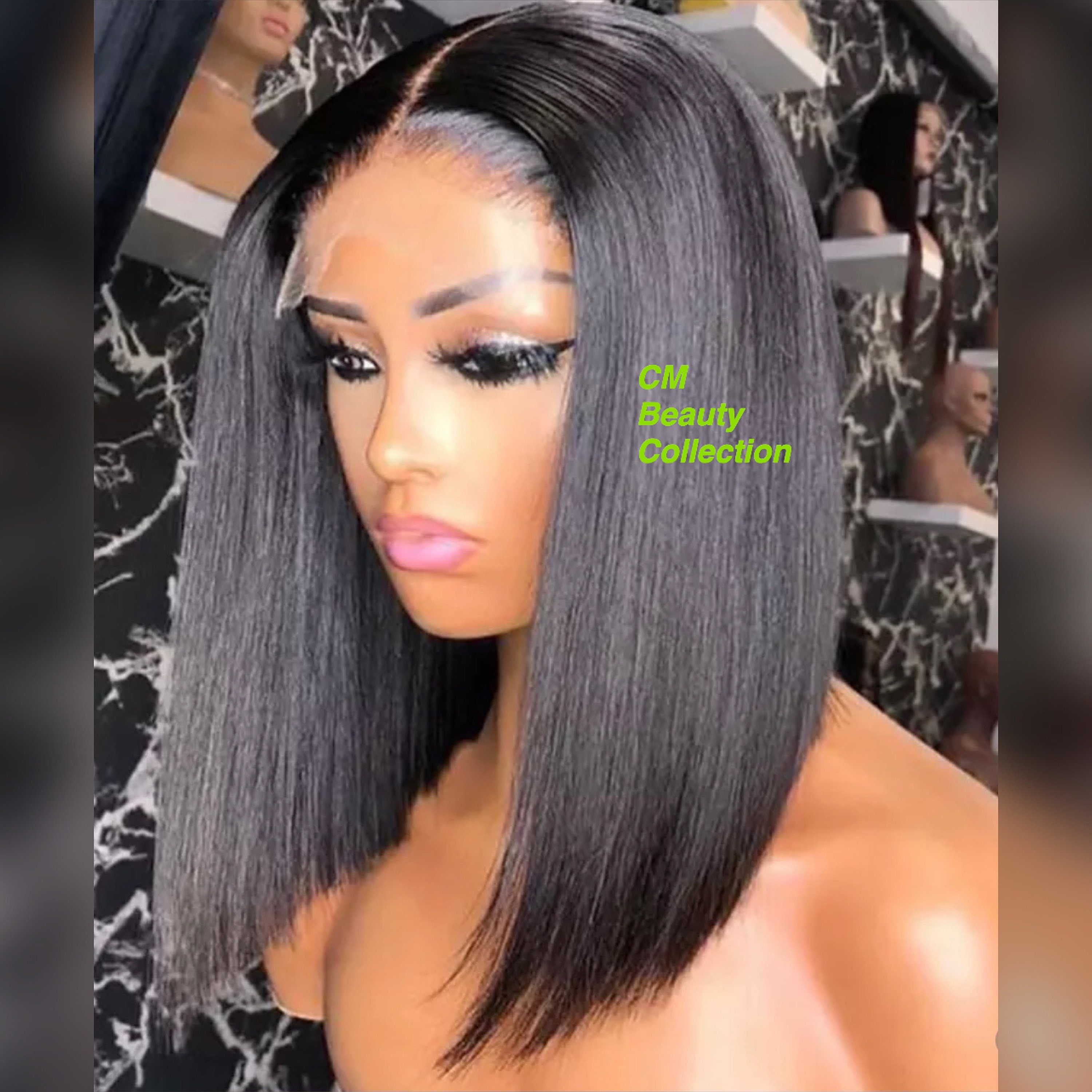 Human Hair Bob Wig - Etsy Human Hair Bob Wig - Etsy
