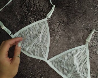 Sexy White Bra - Etsy