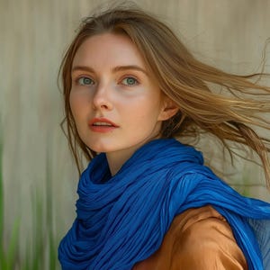 Luxury Washed Linen Scarf | Soft, Breathable & Lightweight | 11 Trendy Colors | 100% Natural Flax | Eco-Friendly Gift for Every Occasion