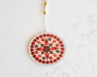 Capiz Parol Filipino Christmas Lantern Inspired Acrylic Ornaments | Tala