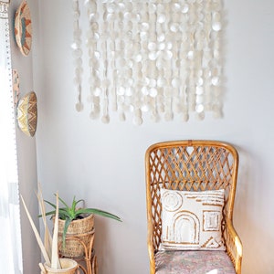 Capiz Shell Wall Curtain