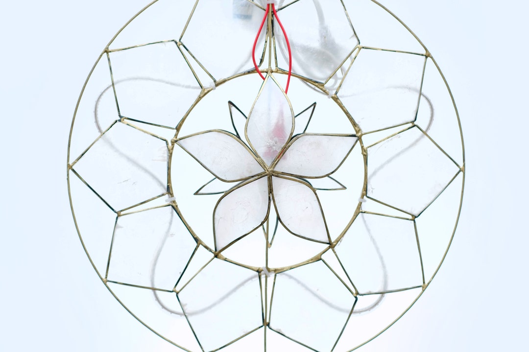 LED 14 White Mini Capiz Parol Philippines Christmas - Etsy