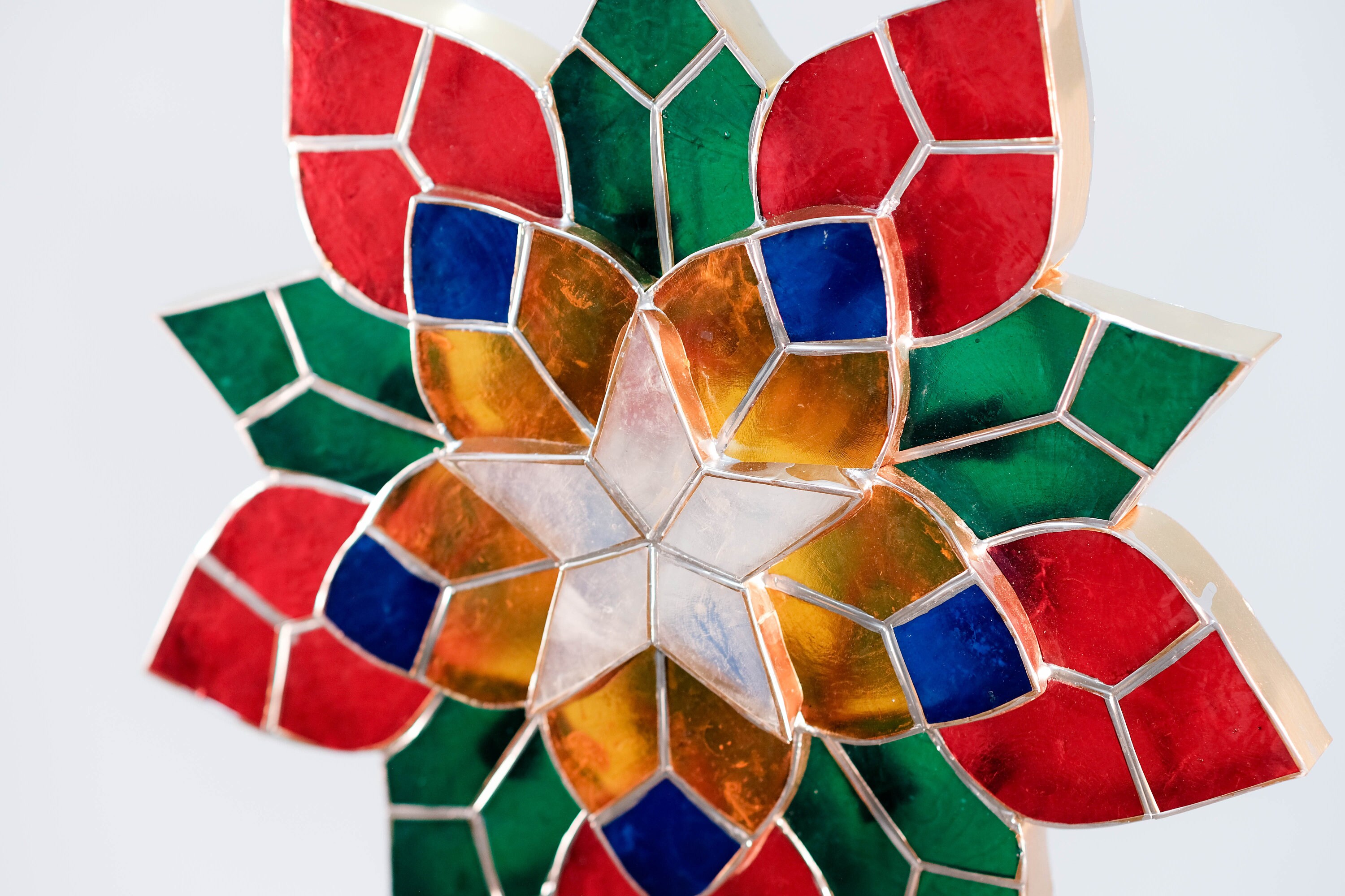 Bougainvillea Flower Capiz Parol Philippines Christmas Lantern