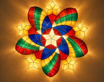VORBESTELLUNG Elysee Special Capiz Parol Philippinische Weihnachtslaterne