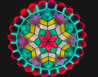 Tulip LED Capiz Parol Christmas Lantern