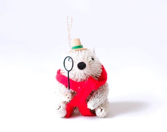 Bear Buri Christmas Ornaments