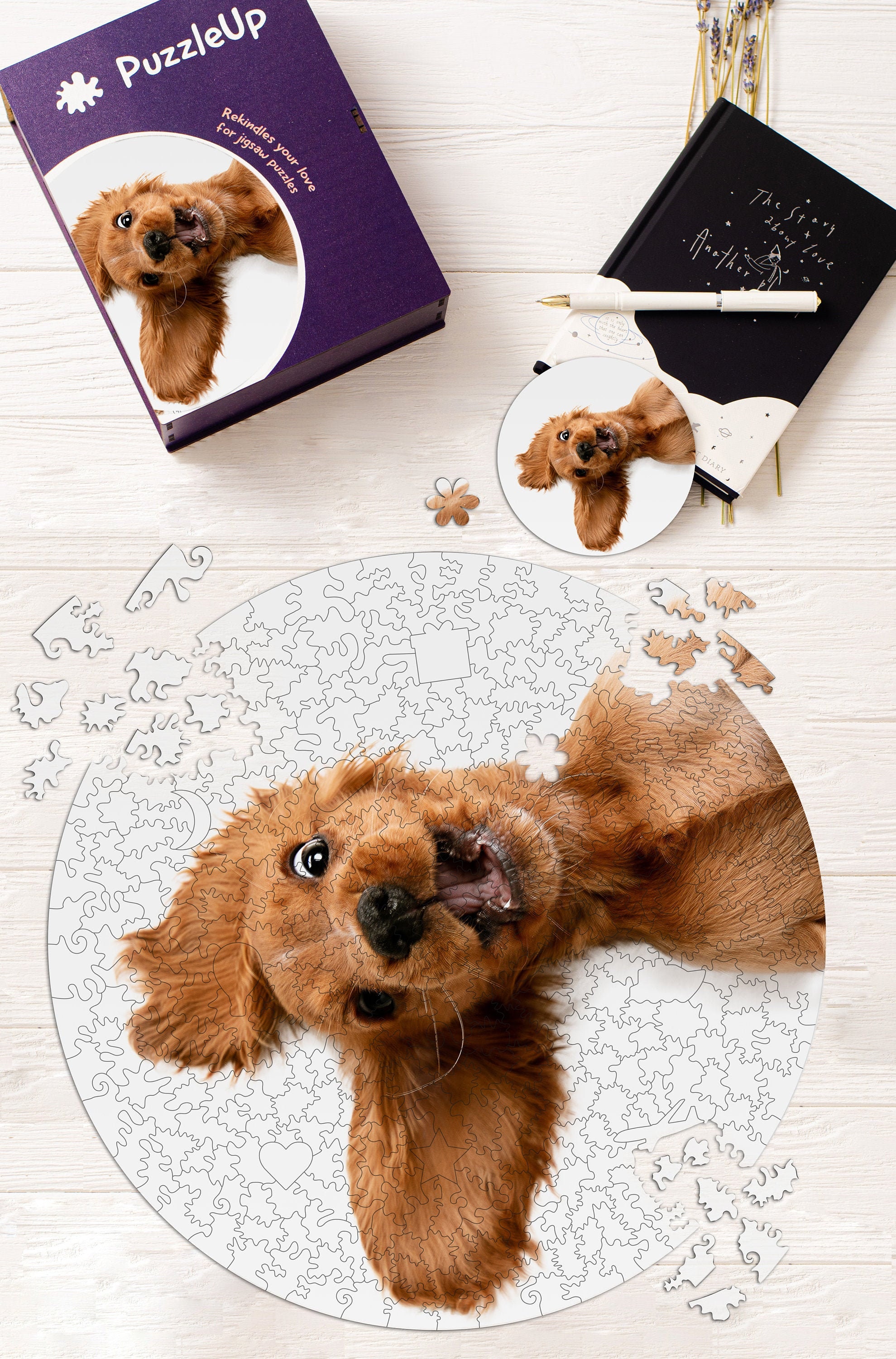 Pet Photo Puzzle Dog Owner Gift Personalized Pet Gifts for Etsy