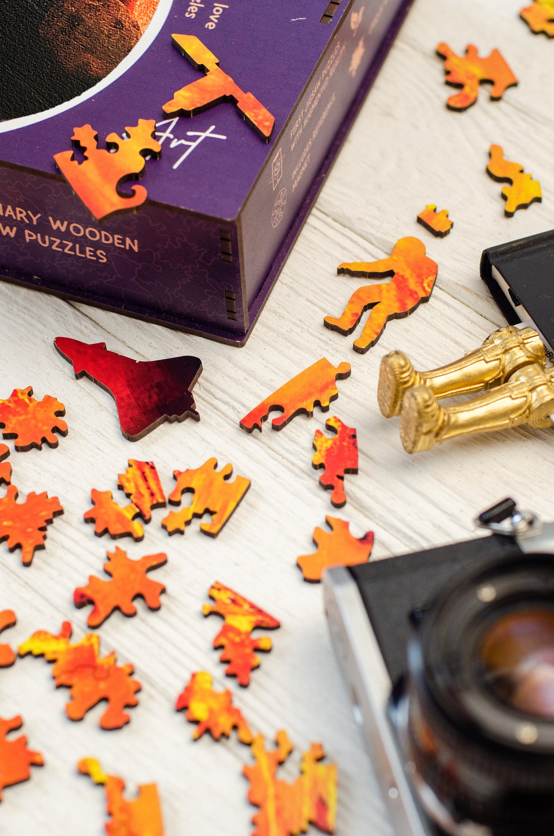 IQ Puzzle Holzpuzzle für Erwachsene Mars Weltraum Geschenk | Etsy