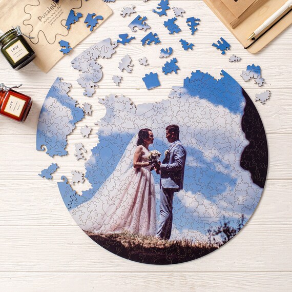 Wedding Gift Make Your Own Puzzle Custom Puzzle Etsy