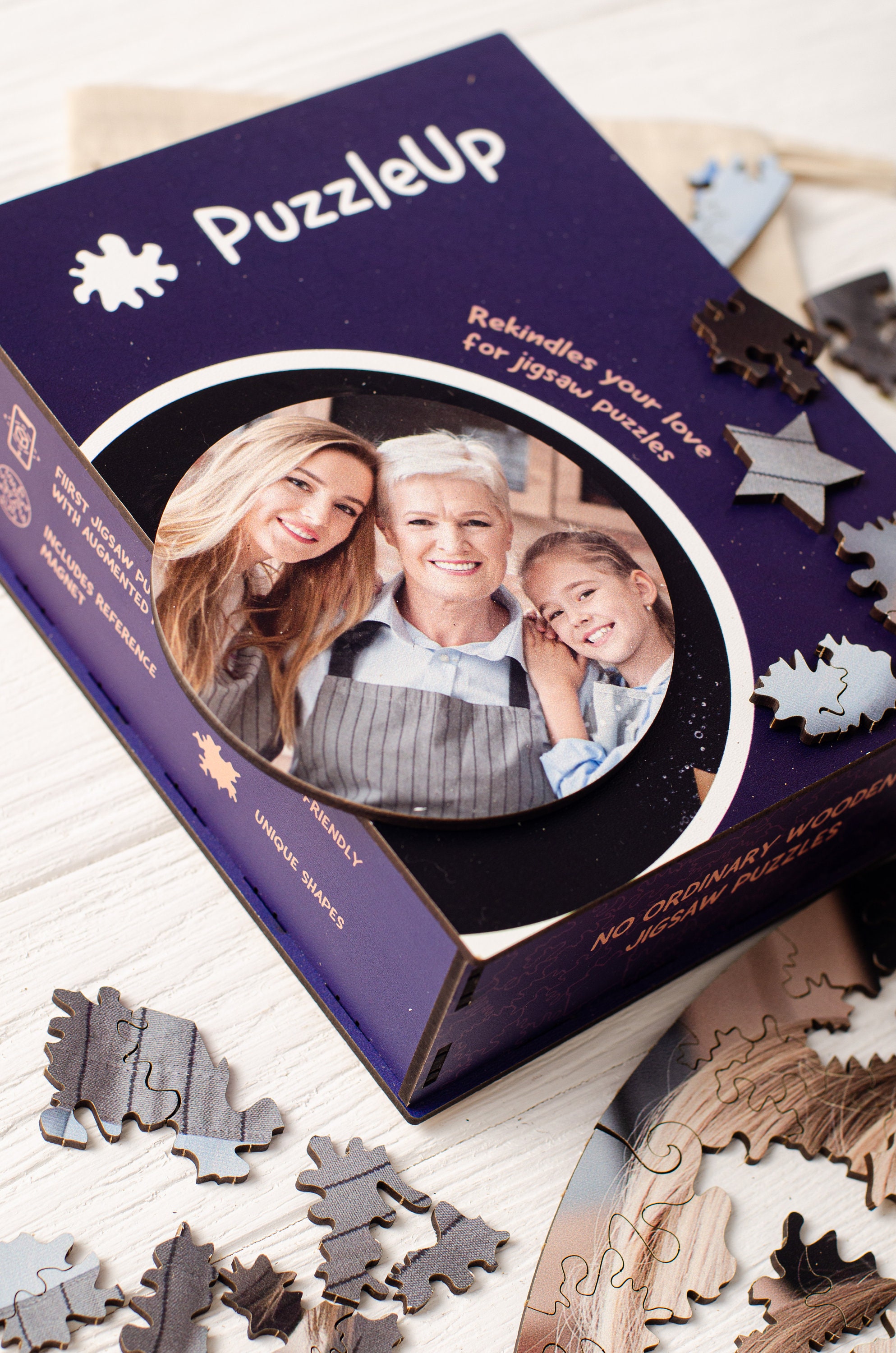 Personalized Photo Puzzle Gift for Dad from Son Custom Photo Etsy