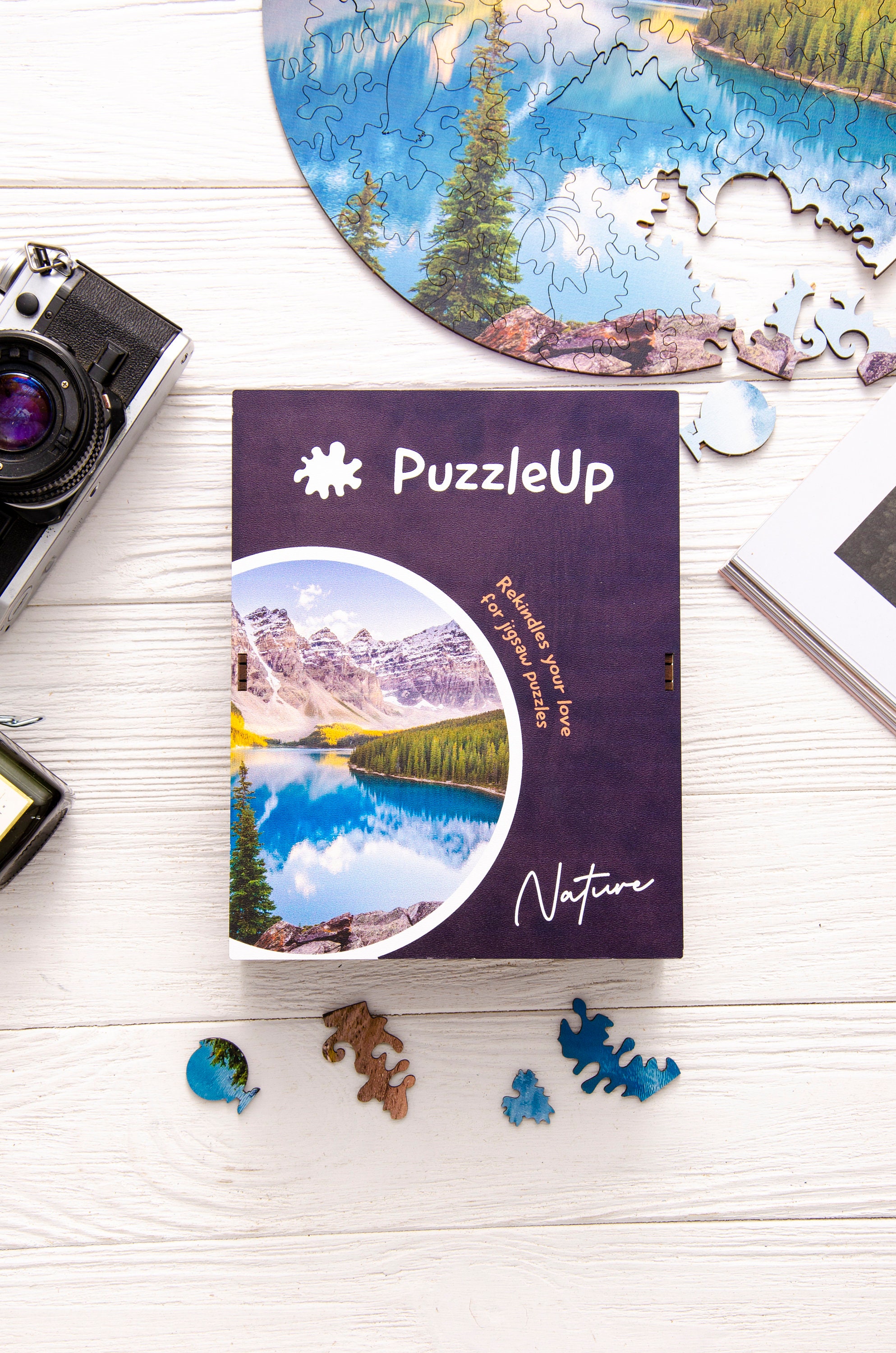 Wooden Jigsaw Puzzle for Adults Relaxing Jigsaw Puzzle Etsy