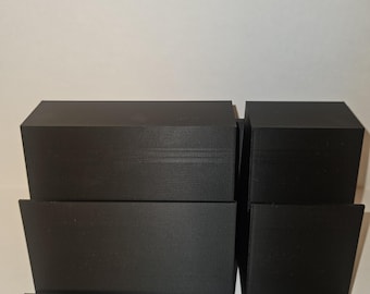 Card Display 2-Tier: 3D Printed Display for Graded, Top Loader, Sleeved Cards