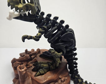Flexi T-Rex Skeleton: Articulated Dinosaur Fidget Toy