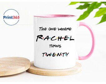 Friends Birthday Mug | The One Where | Gifts For Him | Gifts For Her | Friends Gift | The One Where Mug | Personalised for Him | for Her