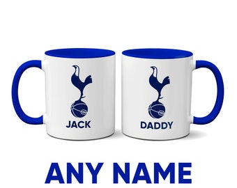 Tottenham Inspired Mug | Personalised Mug Gift | Spurs Gift Ideas | Dad gift | Boyfriend Gift | Secret Santa