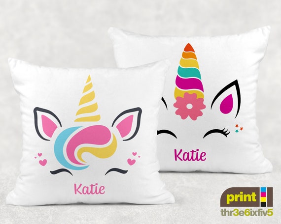 Personalised unicorn clearance pillow