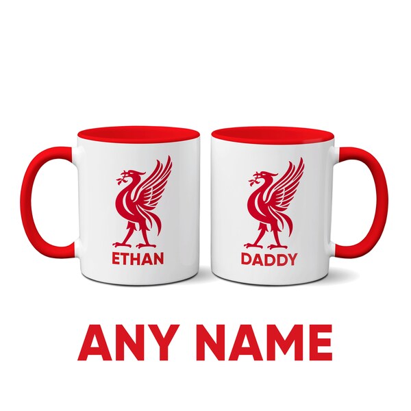 Liverpool FC Mug | Personalised Mug Gift | LFC Gift Ideas | Dad gift | Boyfriend Gift | Secret Santa