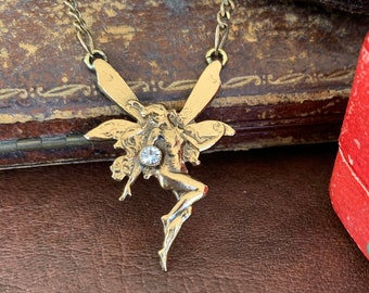 Art Nouveau Fairy Necklace