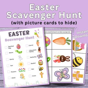 Easter Scavenger Hunt For Kids, School Scavenger Hunt, Classroom Treasure Hunt, Easter Party Games, Treasure Hunt Clues, Easter Activities