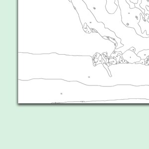 May include: A black and white line art coloring page of a map of the United States with numbered sections.