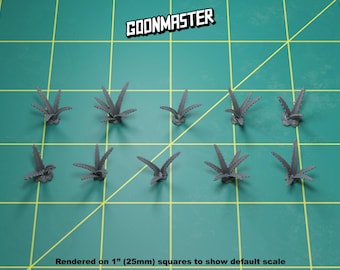 Base Bits - Aloe Vera Plant (10 Bit Pack) | Sculpts by GoonMaster | 32mm Scale | Sci-Fi & Fantasy tabletop miniature Kitbash Base Bits