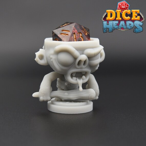 Ogre Dice Head Sculpt by Dice Heads Tabletop/RPG Miniature Etsy