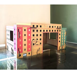 Guinea pig monster building house/ Guinea pig hideout/ Guinea pig hideaway