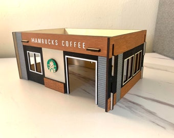 2 Level Hamster hideout / coffee shop / Hambucks