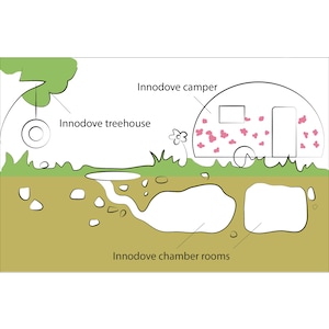 Illustration of Hamster Cave Design With Secure Entry And Easy Exit