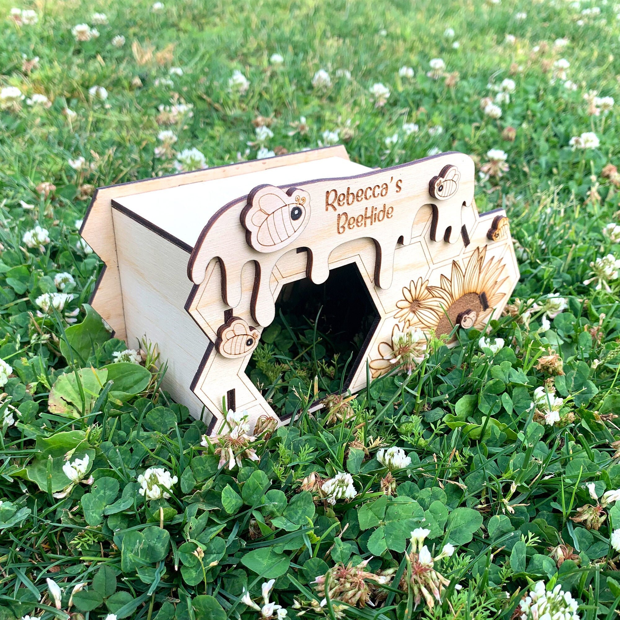 Custom hamster hideout Beehive Etsy