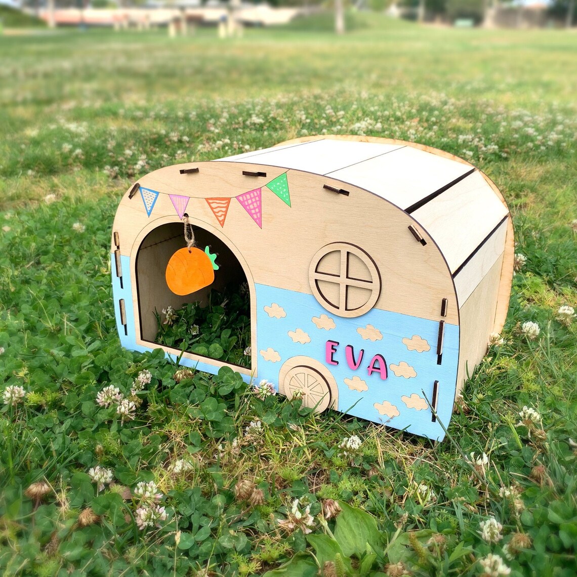 Custom Guinea Pig Hideout/ RV Camper/ Guinea pig shelter | Etsy