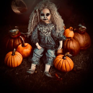 Meet Genevieve 27&quot; Doll Porcelain Witchy Creepy Haunted Spirit Infected Scary Poltergeist Spooky Zombie Possessed Gothic Positive Energy