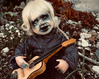 Creepy Cute Sailor Boy Doll Spooky Sailor Child Ghostly Boy Doll Macabre Decor Dark Art Horror Doll Day of the Dollies 477 Etsy Australia