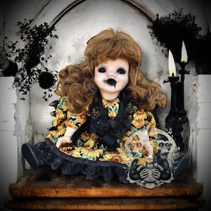 Myla 15&quot; Doll Porcelain Creepy Haunted Spirit Supernatural Possessed Positive Oddity Occult Paranormal Gift Idea Specimen 1219/2lbj8