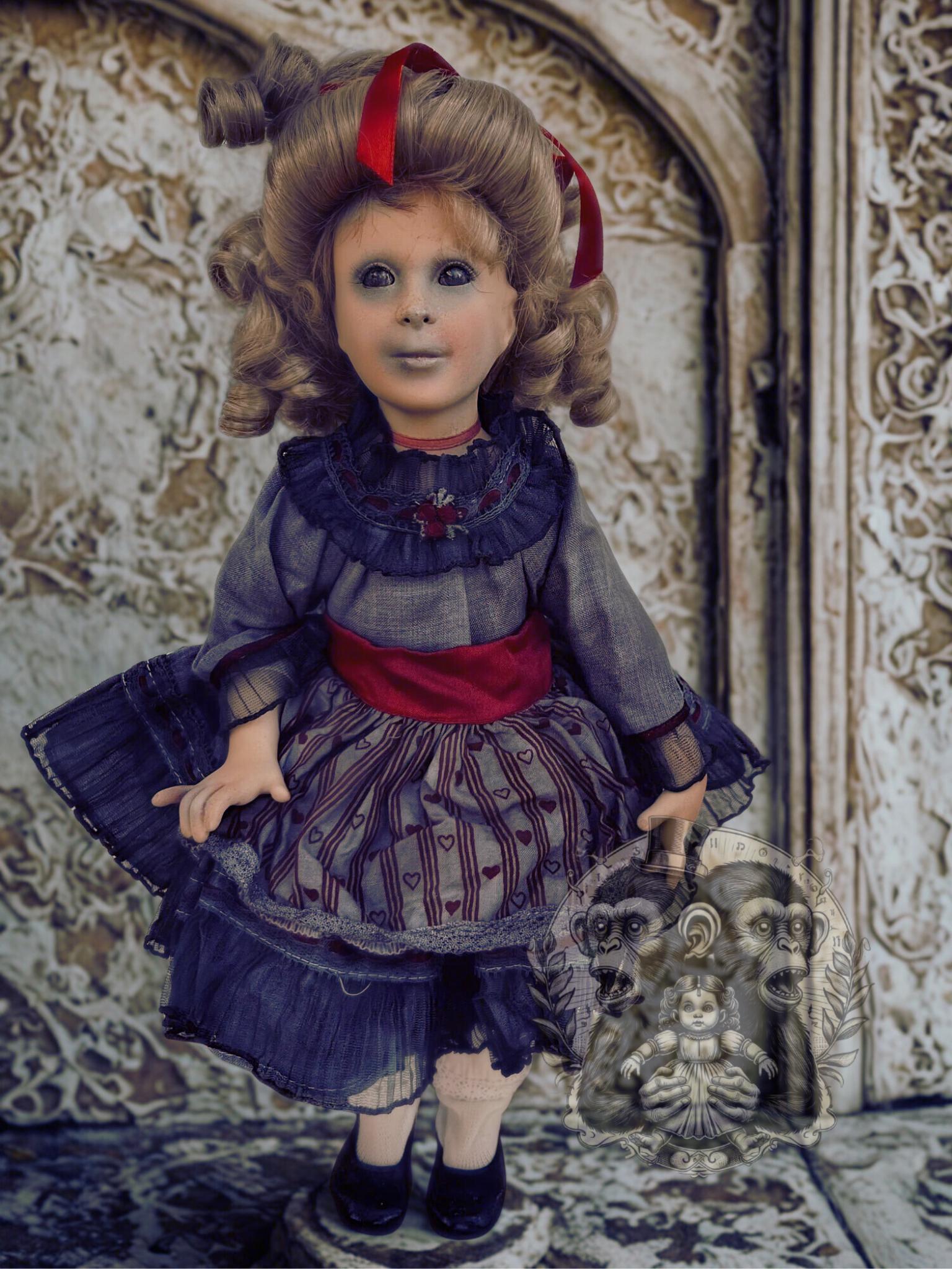 (希少)CASCO Porcelain Doll Limited Edition Luna 14
