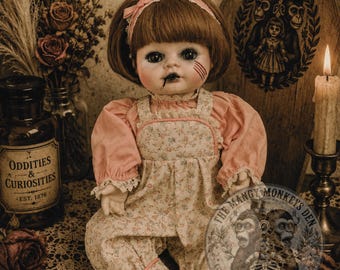 Amy 14" Haunted Companion Doll | Positive Spirit Vessel | Porcelain Paranormal Collectible