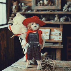 Muñeco de porcelana Juniper de 15 cm (6 pulgadas) con espíritu positivo, recipiente, paranormal, objeto embrujado, fantasma.