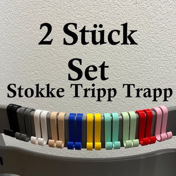 2x Stokke Tripp Trapp Haken Zubehör hochstuhl