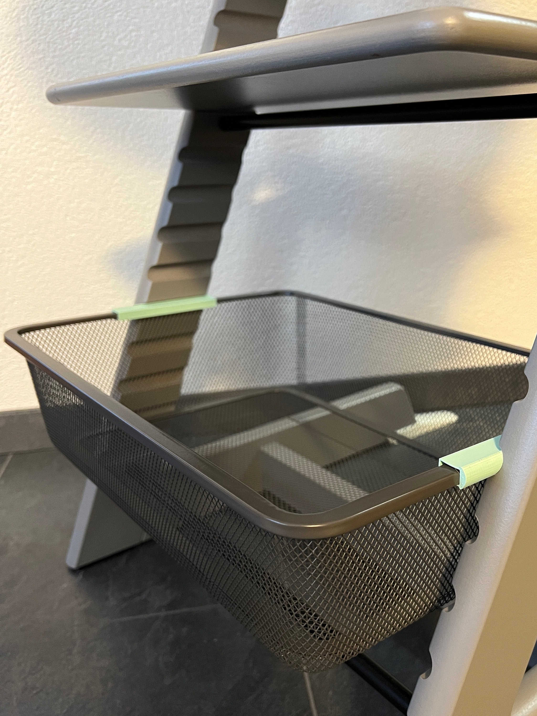 Stokke Trofast adapter Ikea Tripp Trapp metal basket
