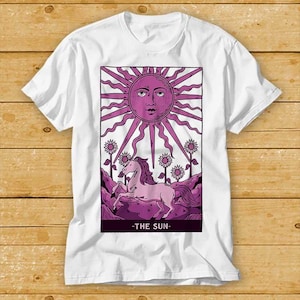 O Sol O Cavalo Tarot Carta Mais Vendido Presente Camiseta Meme Camiseta 1964