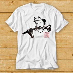 Matsumoto Hoji Sad Frog Unimpressed Star Art T Shirt Music Funny Movie Cool Meme Gift Top Tee 2267