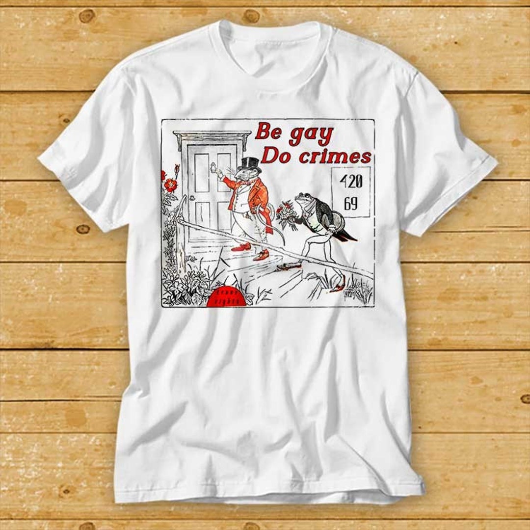 Be Gay Do Crimes Pride LGBT Q+ Lesbian Proud Music Funny Cool Gift ...