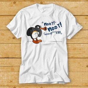 Camiseta divertida con el mensaje &quot;Pingu Noot Noot, hijos de puta&quot; enfadado, regalo retro genial, camiseta 2135