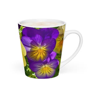Pansies | Ceramic Coffee/Tea/Latte mug