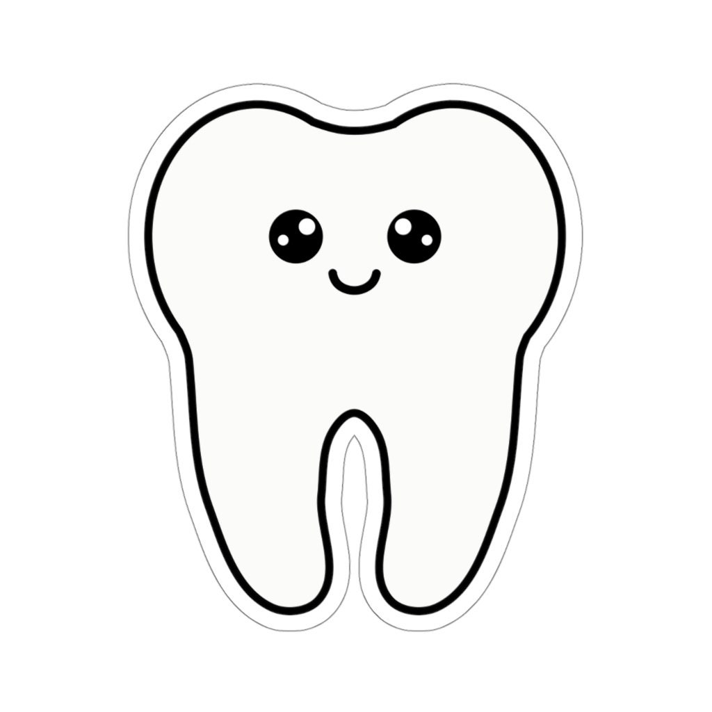 Tooth Sticker - Etsy