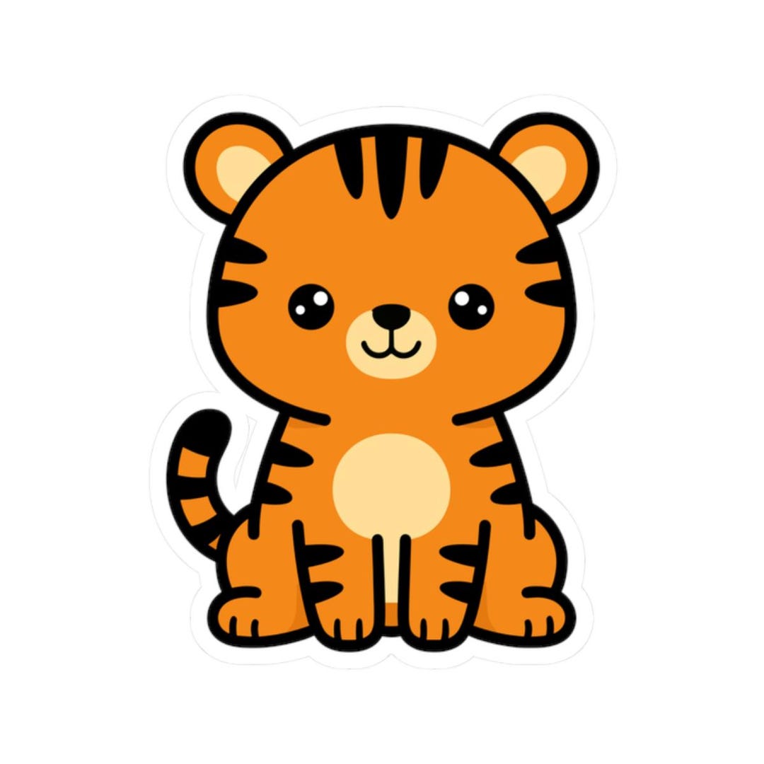 Tiger Sticker - Etsy