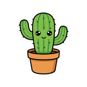 Cactus Sticker