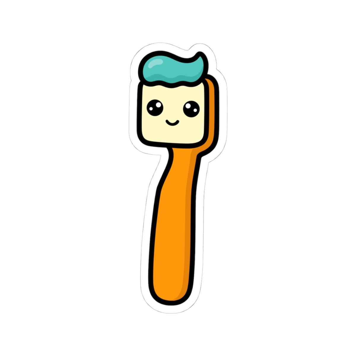 Toothbrush Printable Stickers Toothbrush Sticker - Etsy