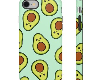 Funda para teléfono con estampado de aguacate