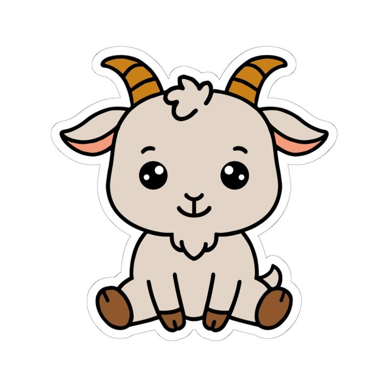 Goat Sticker - Etsy